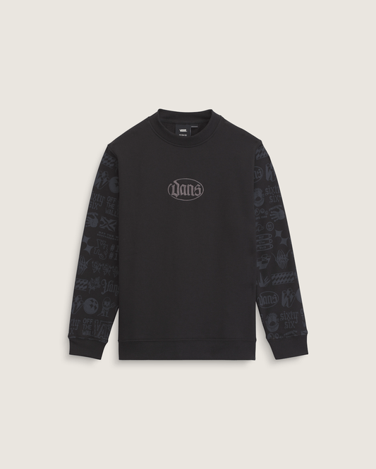 Vans Kids Mixed Lot Crew Sweatshirt in Black