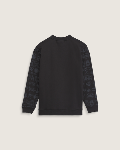 Vans Kids Mixed Lot Crew Sweatshirt in Black