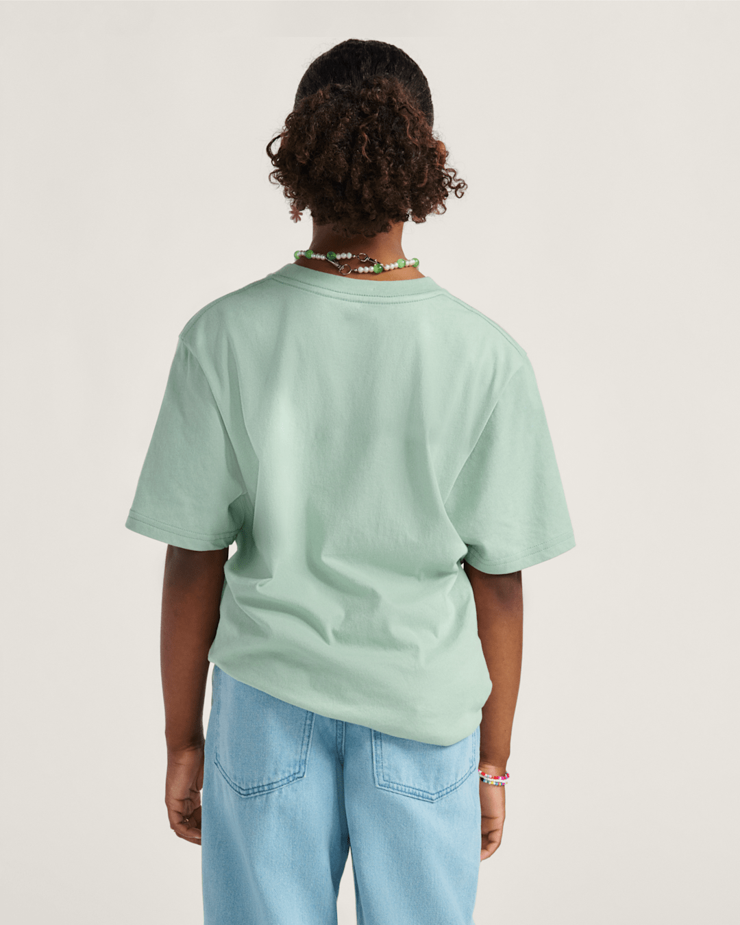 Vans Kids Perforate T-Shirt in Olive Green
