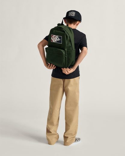 Vans Kids Authentic Chino Loose Pants in Incense Brown