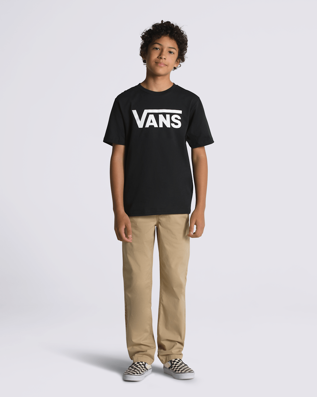 Vans Kids Classic Black/White T-Shirt