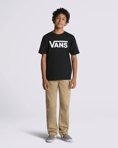 Vans Kids Classic Black/White T-Shirt