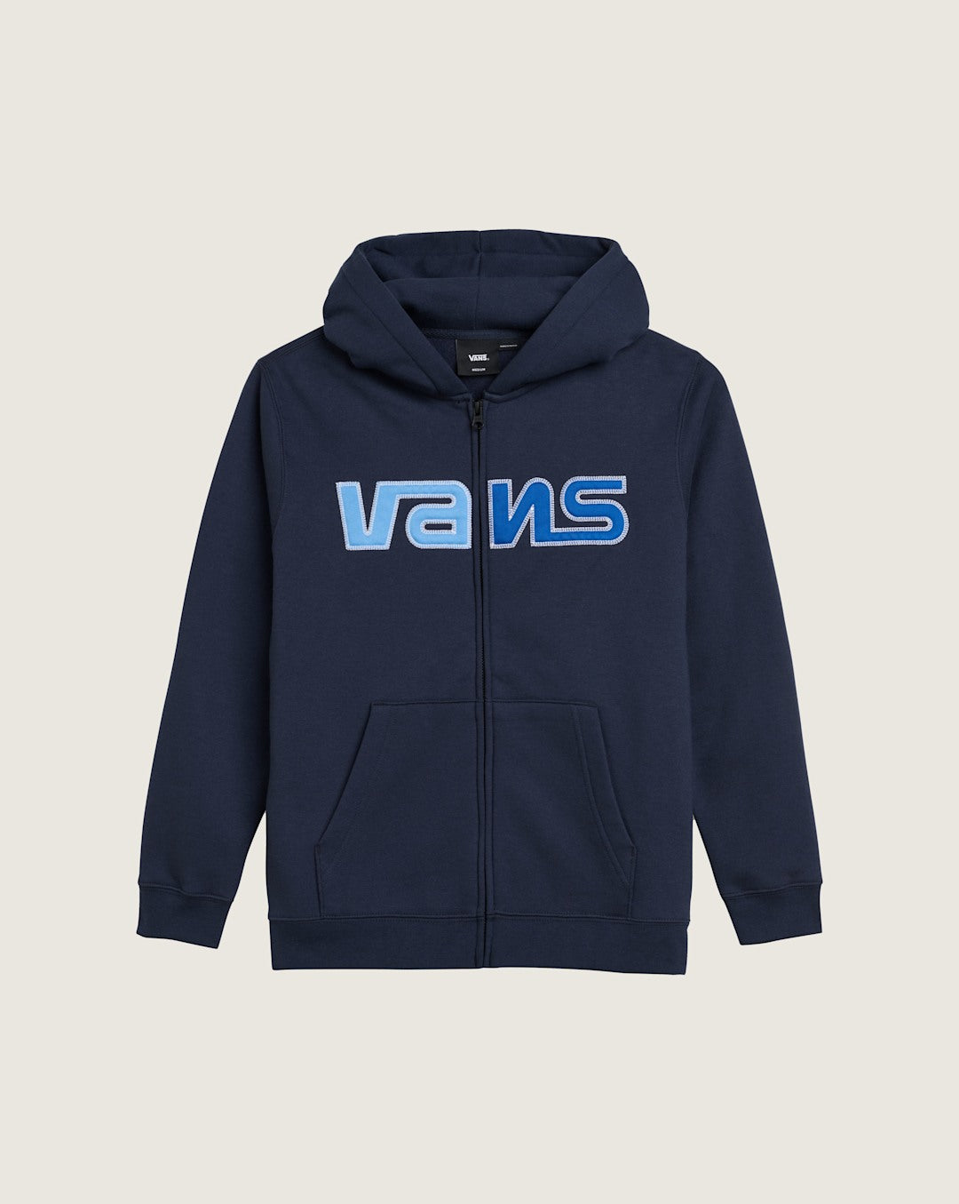 Vans Kids Constant Zip Hoodie in Parisian Night Blue