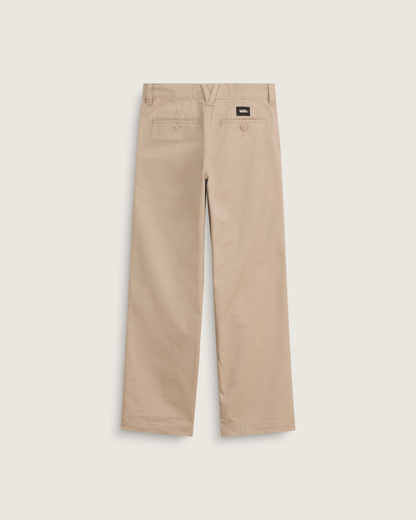 Vans Kids Authentic Chino Loose Pant in Incense Brown