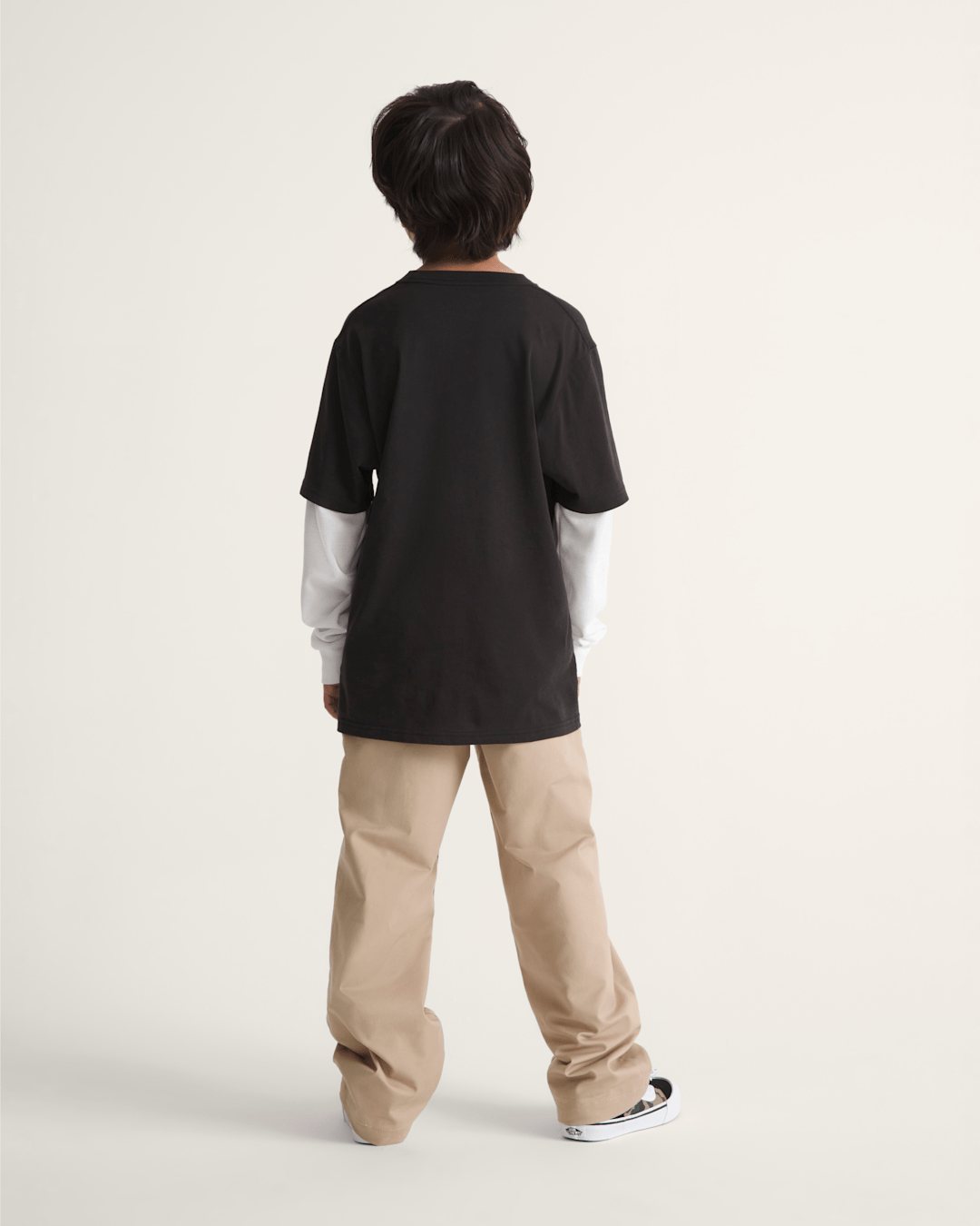 Vans Kids Authentic Chino Loose Pant in Incense Brown