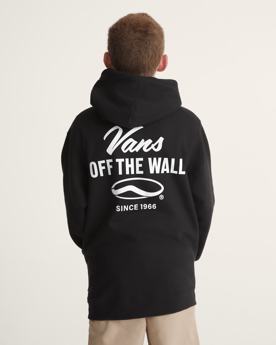 Vans Kids Vans Repair Shop Pullover Hoodie in Black