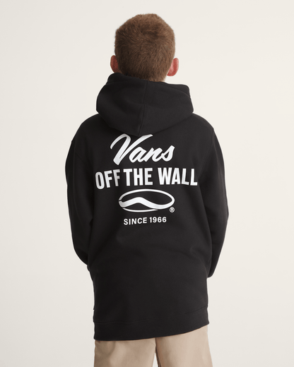 Vans Kids Vans Repair Shop Pullover Hoodie in Black