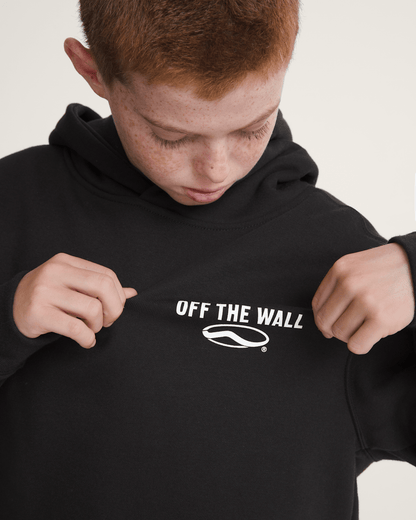 Vans Kids Vans Repair Shop Pullover Hoodie in Black