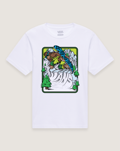 Vans Kids Tail Grabin Good Time T-Shirt in White