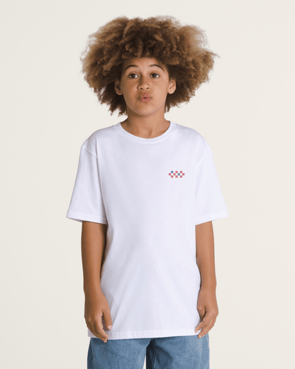 Vans Kids Huck Fin T-Shirt in White