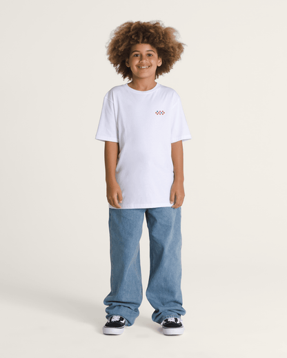 Vans Kids Huck Fin T-Shirt in White