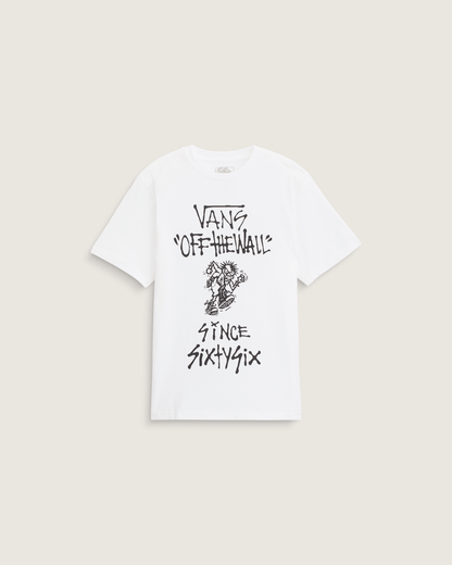 Vans Kids Let Loose T-Shirt in White