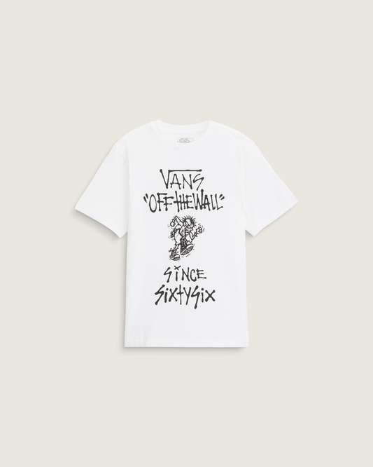 Vans Kids Let Loose T-Shirt in White
