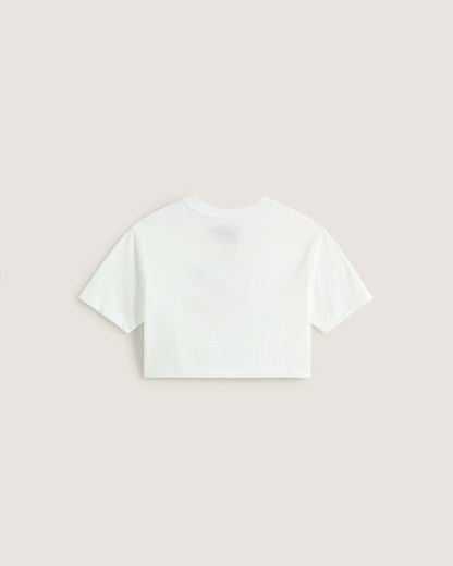 Vans Kids Star Berries Crop T-Shirt in White