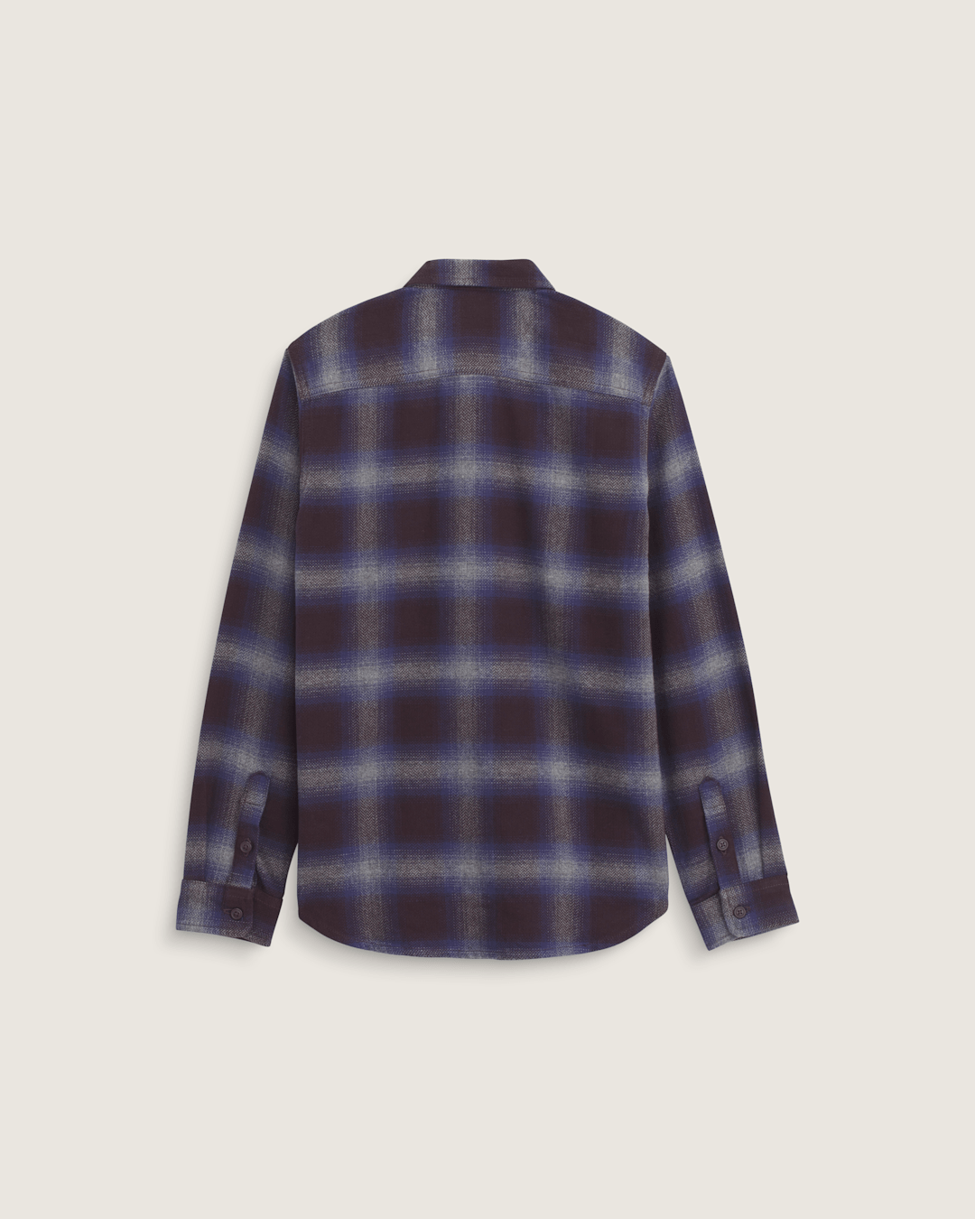 Vans Kids Bixby Plaid Flannel Shirt in Dark Port Red / Pewter Heather Grey