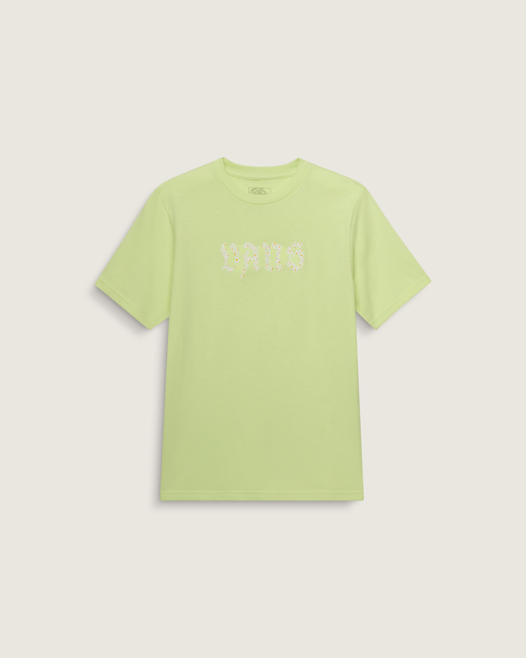 Vans Kids Daisy Break T-Shirt in Shadow Lime Green
