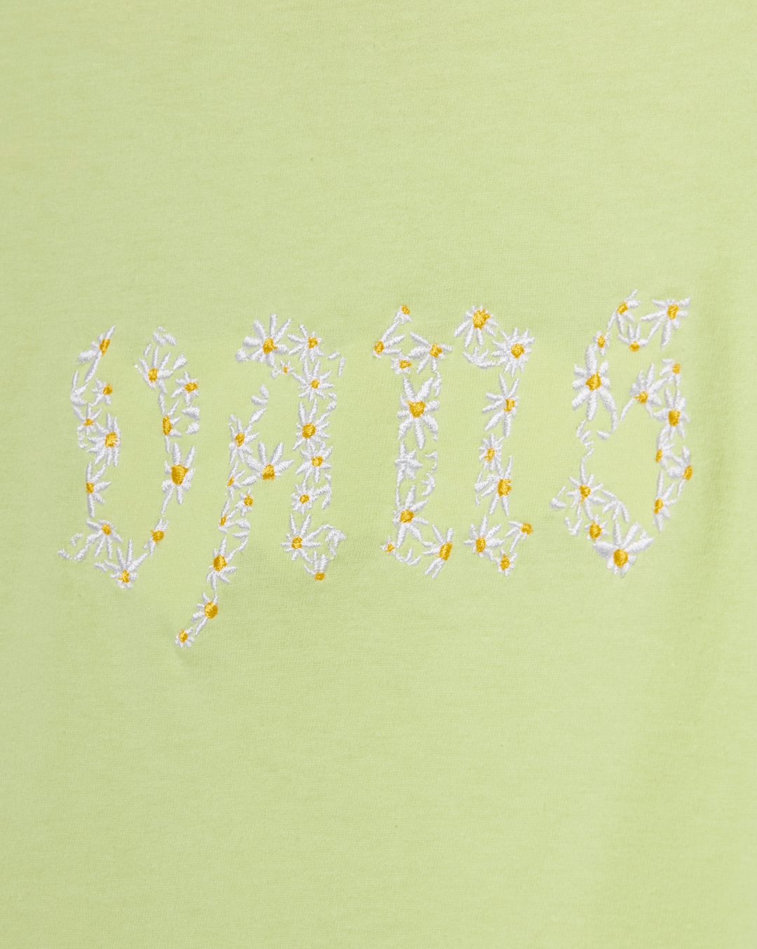 Vans Kids Daisy Break T-Shirt in Shadow Lime Green