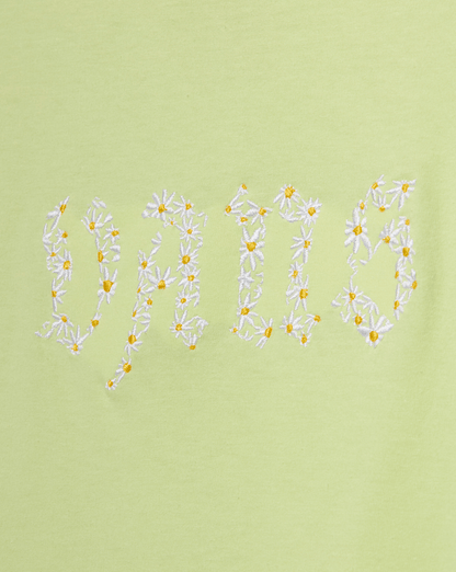 Vans Kids Daisy Break T-Shirt in Shadow Lime Green