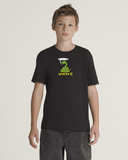 Vans Kids Hissin Since 66 T-Shirt in Black