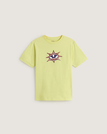 Vans Kids Star Checker T-Shirt in Canary Yellow