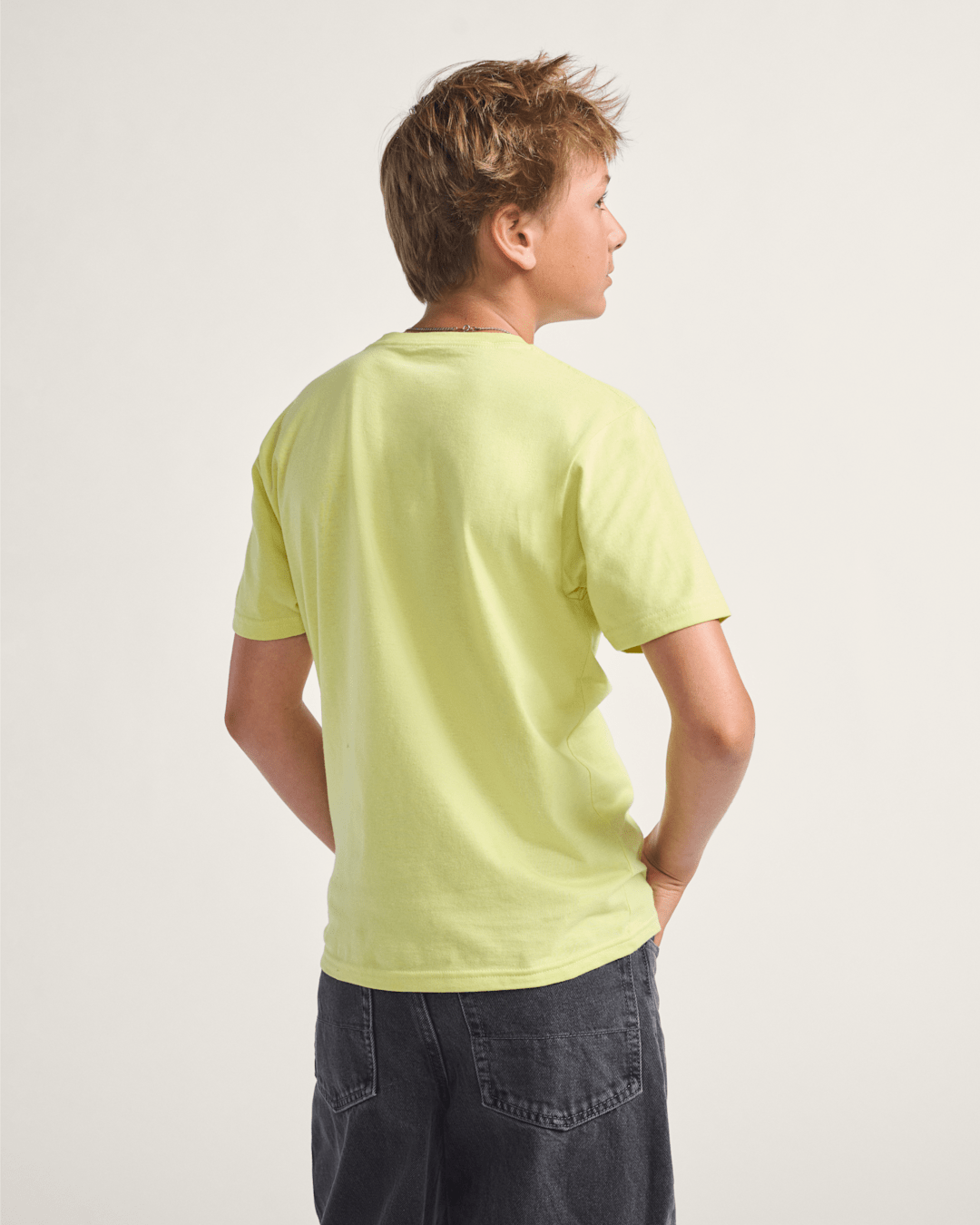 Vans Kids Star Checker T-Shirt in Canary Yellow
