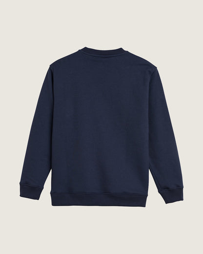 Vans Kids Happy Spike Crew Sweatshirt in Parisian Night Blue
