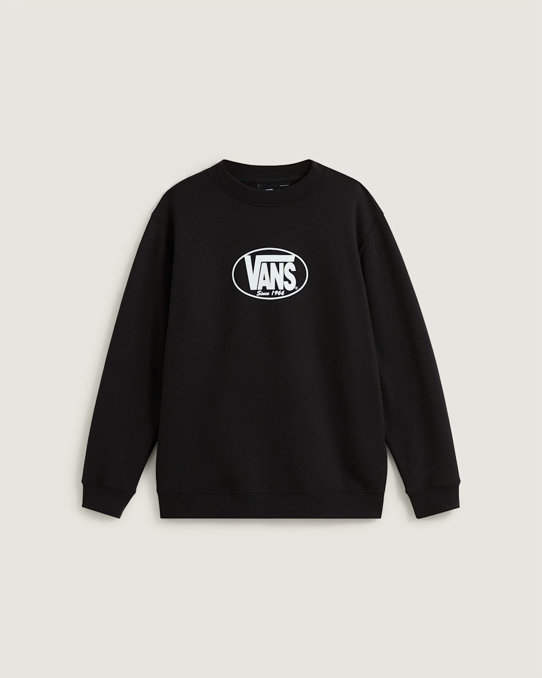 Vans Kids Classic Oval Crew Sweatshirt in Black
