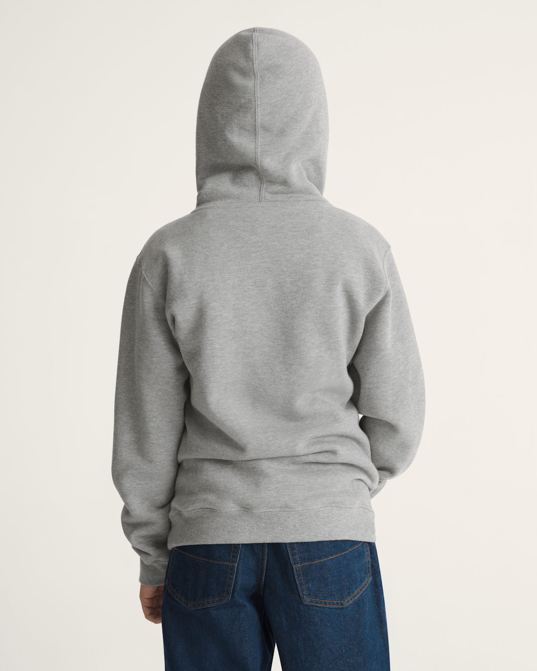 Vans Kids Vans Mouf Pullover Hoodie in Cement Heather Grey