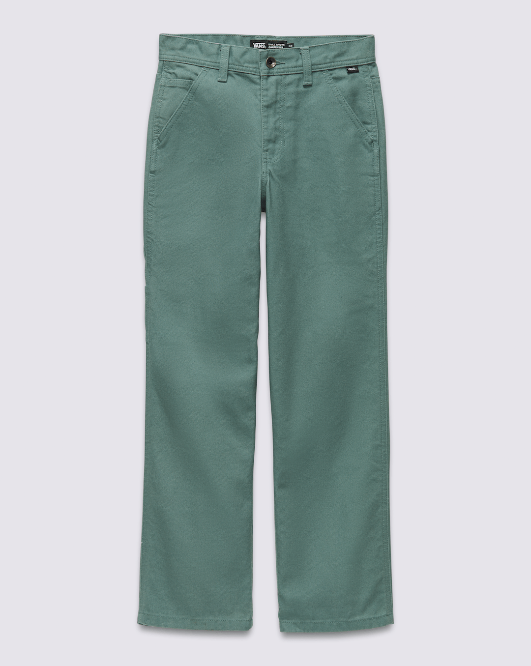 Vans Kids Drill Chore Carpenter Pants in Dark Forest Green