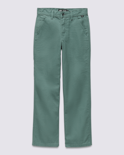 Vans Kids Drill Chore Carpenter Pants in Dark Forest Green