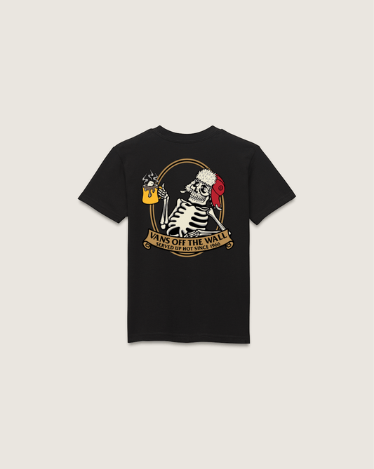 Vans Kids Hot Mug T-Shirt in Black