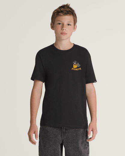 Vans Kids Hot Mug T-Shirt in Black