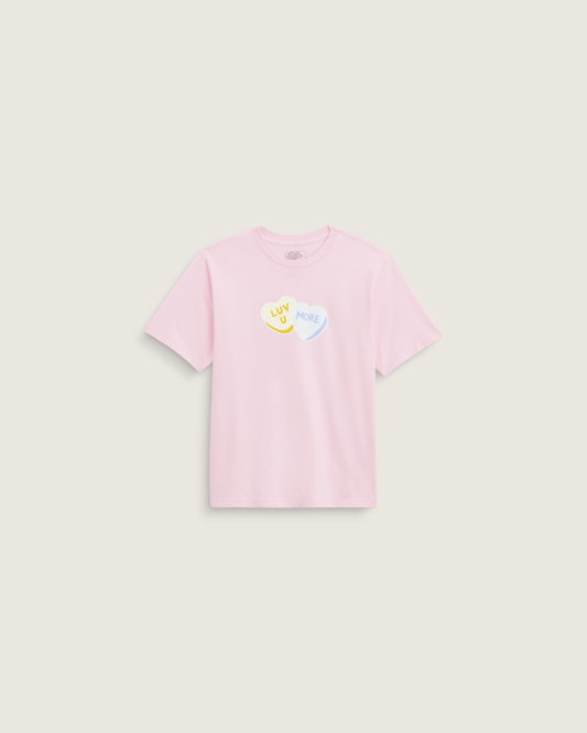 Vans Little Kids Candy Sweetheart T-Shirt in Pink