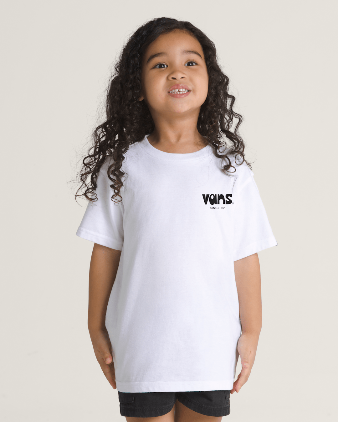 Vans Little Kids Too Fast T-Shirt in White