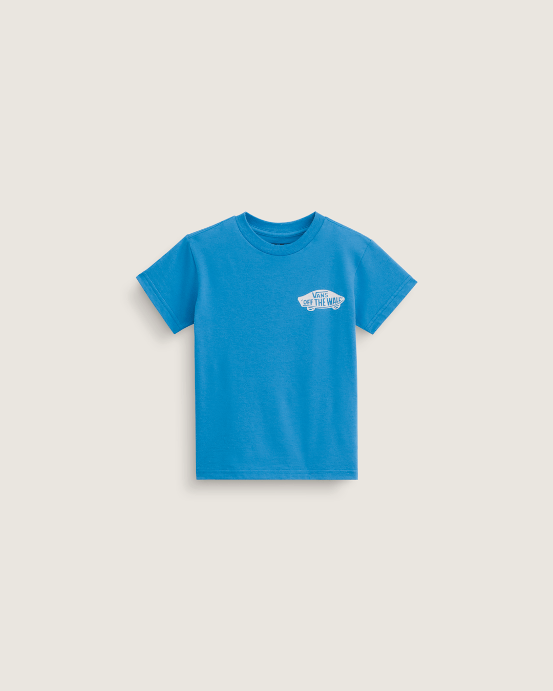 Vans Little Kids Double Standard T-Shirt in Bright Azure Blue