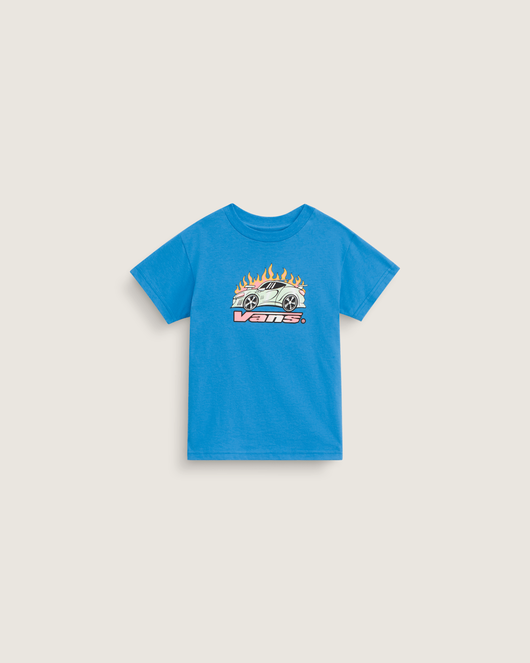 Vans Little Kids Formula V66 T-Shirt in Bright Azure Blue