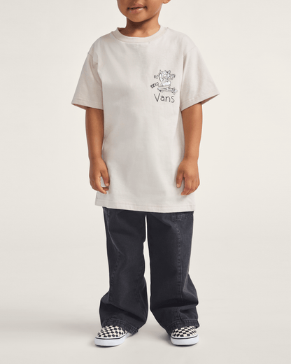 Vans Little Kids Naithin Denim Pants in Black