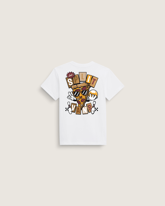 Vans Little Kids Let's Split T-Shirt in White