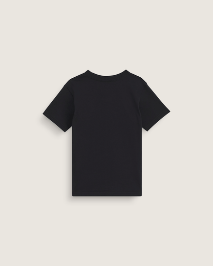 Vans Little Kids Stretch Logo T-Shirt in Black
