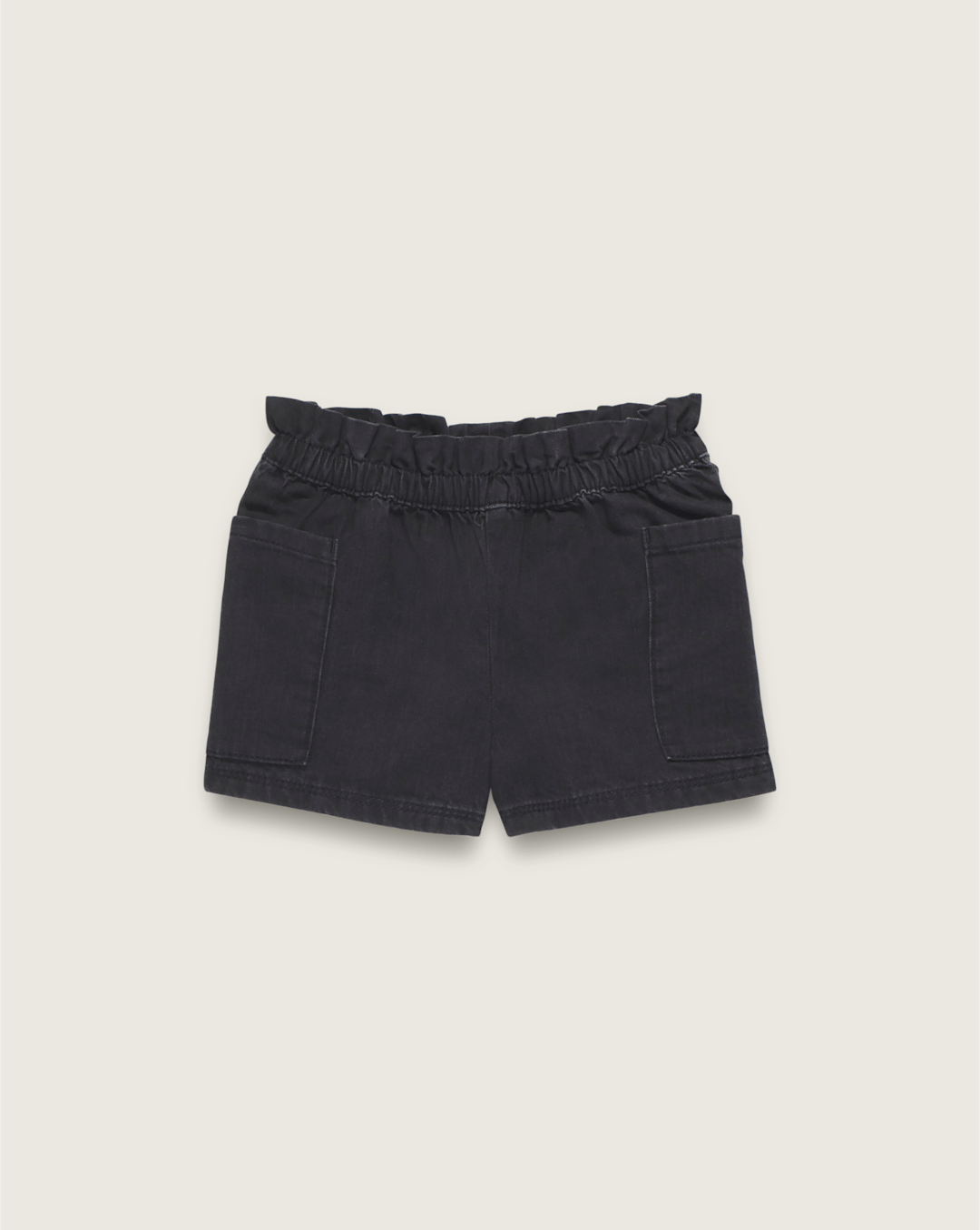 Vans Little Kids Joy Ruffled Shorts in Black