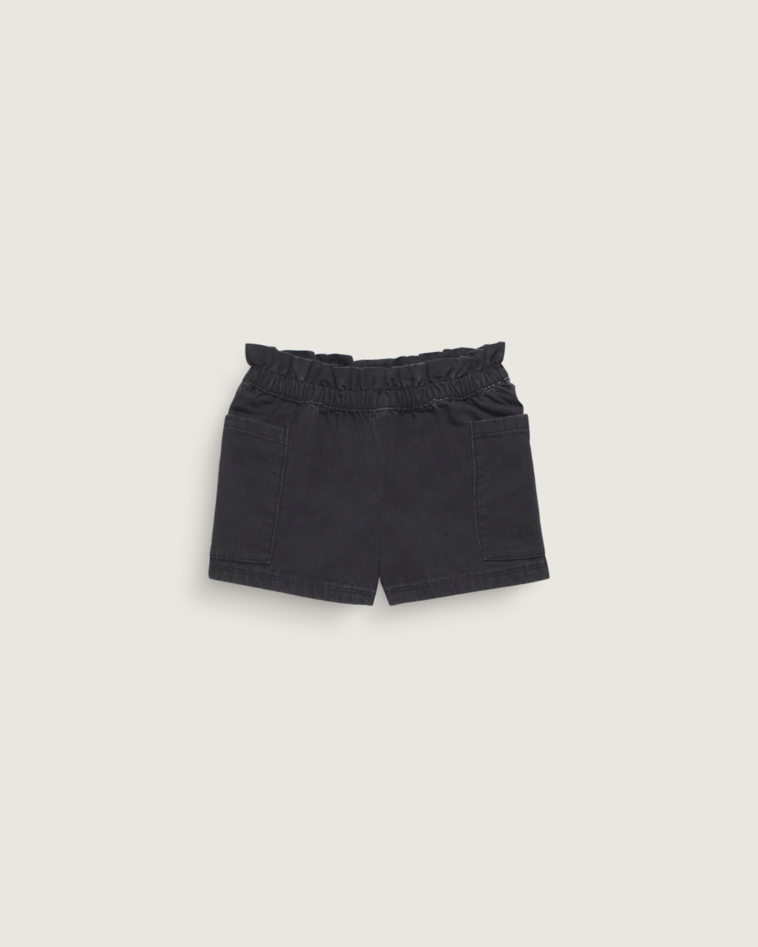 Vans Little Kids Joy Ruffled Shorts in Black
