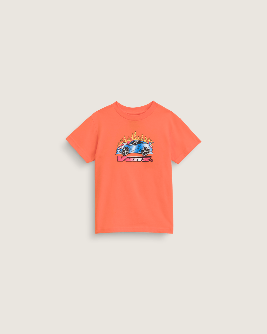 Vans Little Kids Formula V66 T-Shirt in Flame Red