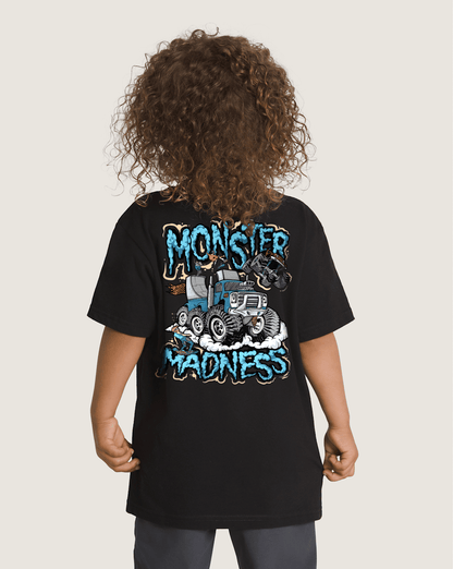 Vans Little Kids Monster Madness T-Shirt in Black