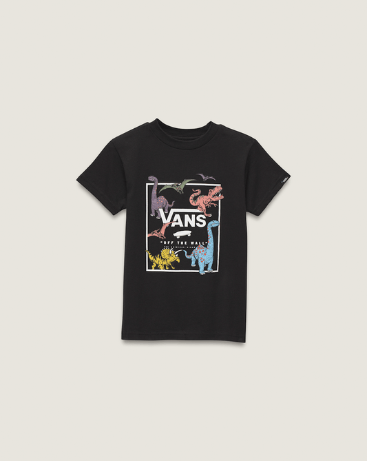 Vans Little Kids Glow Dino T-Shirt in Black