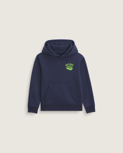 Vans Little Kids Hot and Fresh Pullover Sweatshirt in Parisian Night Blue