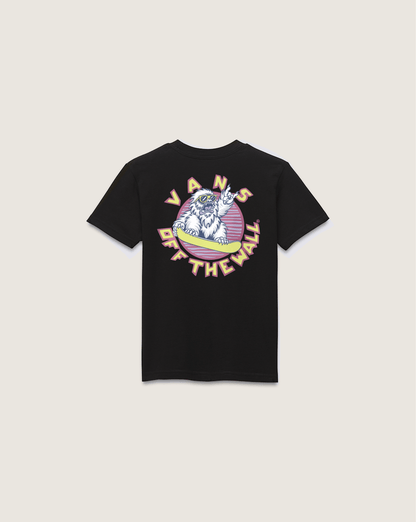 Vans Little Kids Yeti Jam T-Shirt in Black