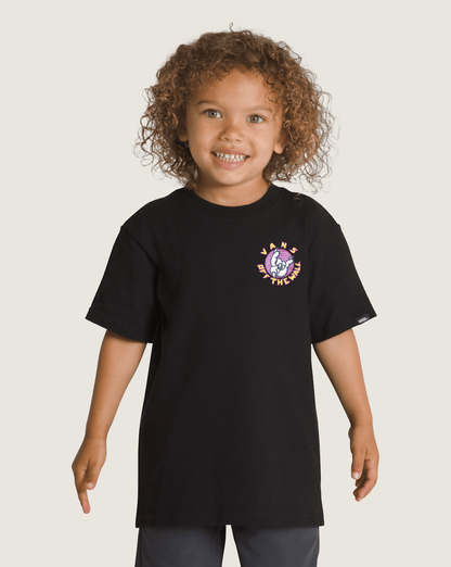Vans Little Kids Yeti Jam T-Shirt in Black