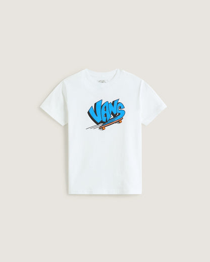 Vans Little Kids Vans Sk8 T-Shirt in White