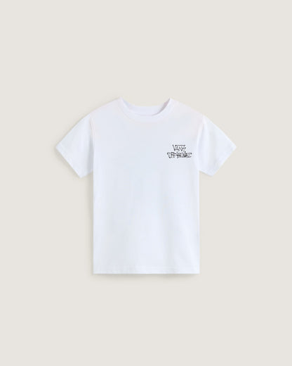 Vans Little Kids Stomper T-Shirt in White