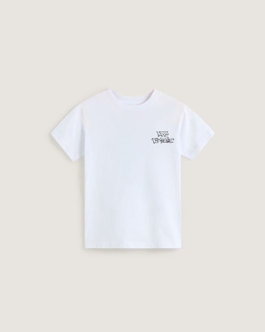 Vans Little Kids Stomper T-Shirt in White